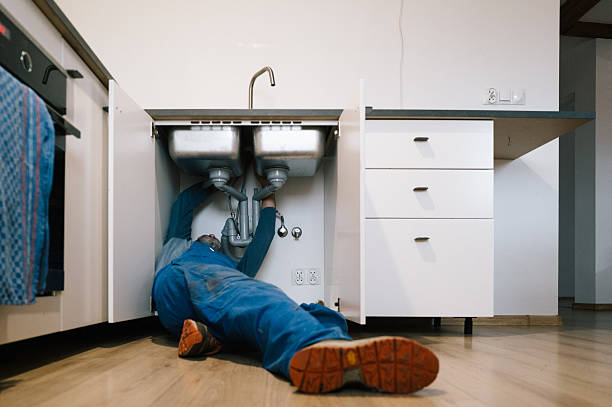 Professional Plumbing technician working in DeWitt, MI
